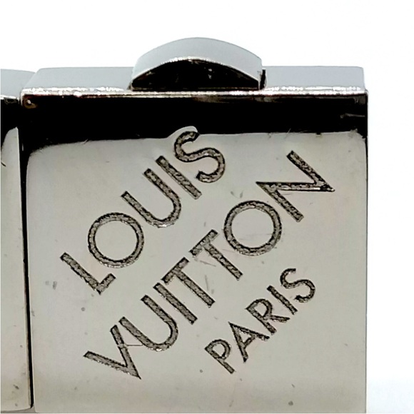 Louis Vuitton Check It Unisex Graphite Damier Bracelet - Picture 7 of 9